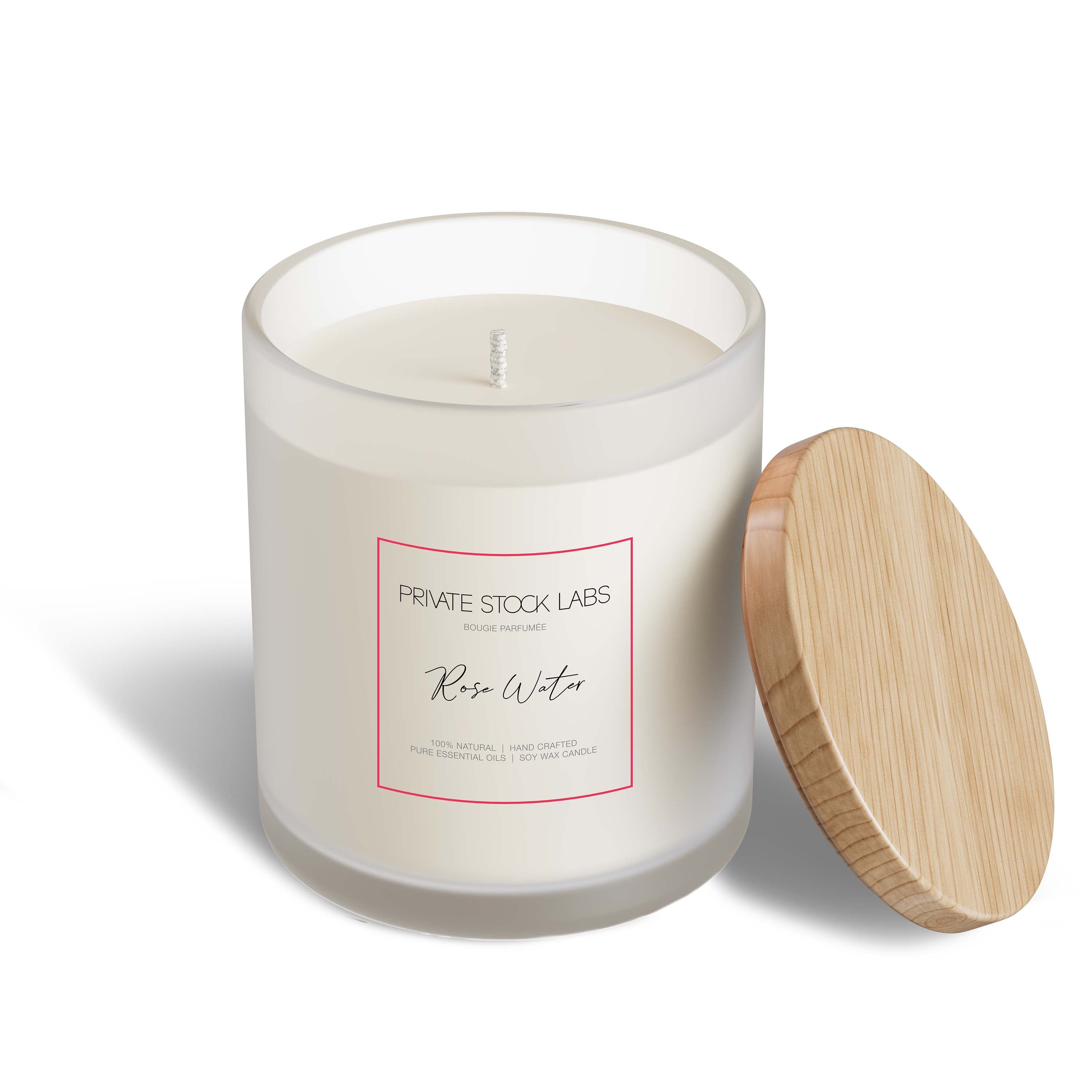 Essential Oil Parfum Candle - Rose Water
