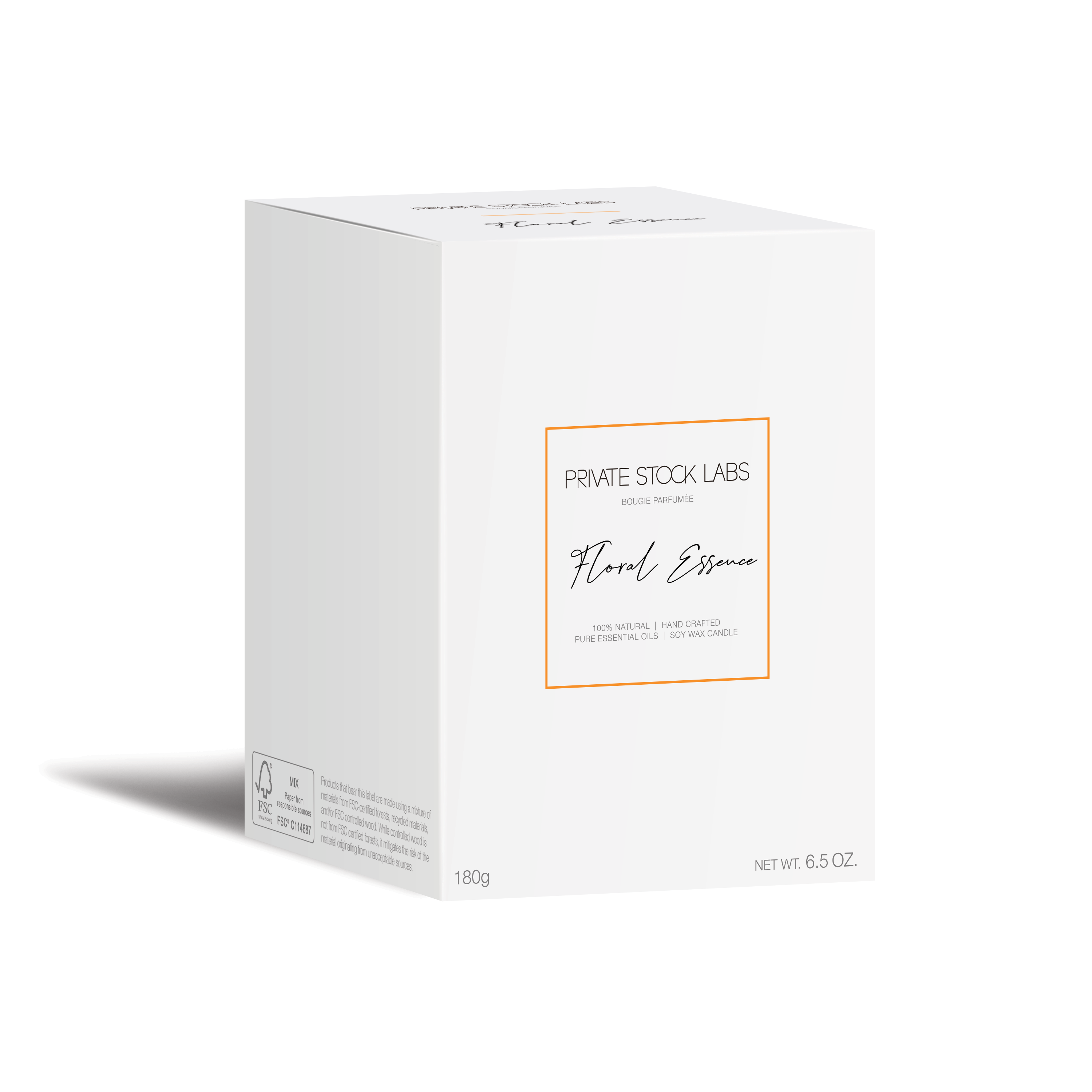 Essential Oil Parfum Candle - Floral Essence