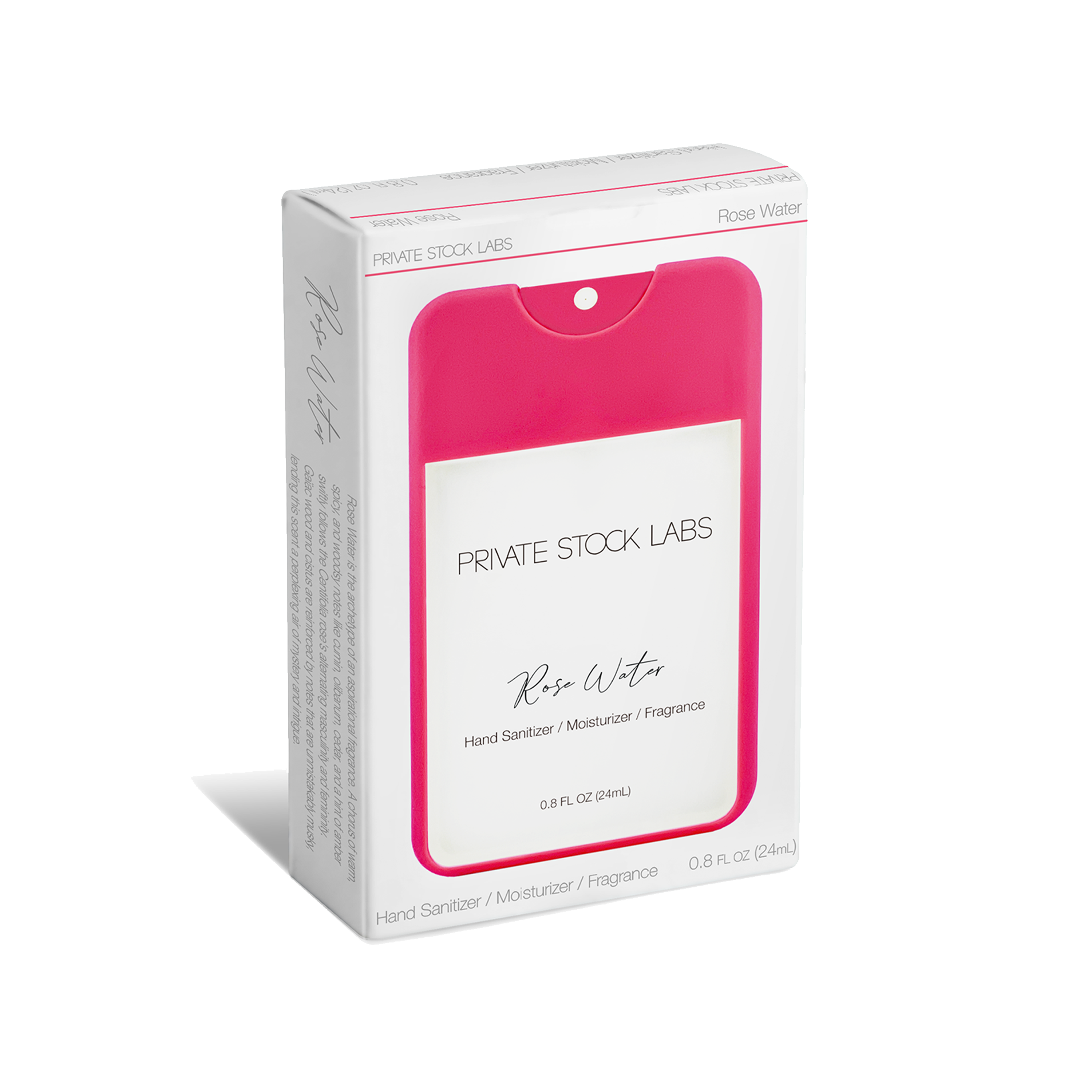 3-in-1 Sanitizer / Moisturizer / Fragrance - Rose Water