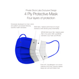 4-Ply Protective Mask - Neon Series II - Assorted Set (Pack of 10)