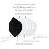 Assorted KN95 Protective Mask Gift Box - Dark Tones (Pack of 12)