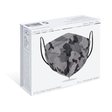 KN95 Protective Mask - Camo Series - Grey (Pack of 5)