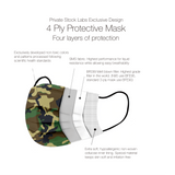 4-Ply Protective Mask - Camo Series - Jungle (Pack of 10)