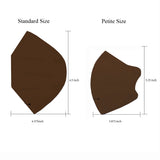 Petite KN95 Protective Mask - Neutral Series - Cocoa (Pack of 5)