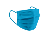 4-Ply Protective Mask - Neon Series - Blue (Pack of 50)