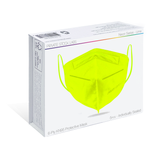 KN95 Protective Mask - Neon Series - Lime (Pack of 5)
