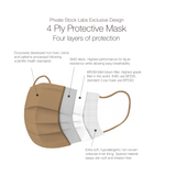 Petite 4-Ply Protective Mask - Neutral Series - Beige (Pack of 10)