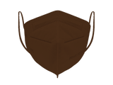 KN95 Protective Mask - Neutral Series - Cocoa (Pack of 5)