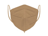 KN95 Protective Mask - Neutral Series - Coffee (Pack of 5)