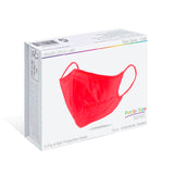 Petite KN95 Protective Mask - Neon Series - Coral (Pack of 5)
