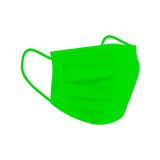 Petite 4-Ply Protective Mask - Neon Series - Green (Pack of 10)