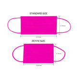 Petite 4-Ply Protective Mask - Neon Series - Violet (Pack of 10)