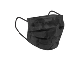 Petite 4-Ply Protective Mask - Camo Series - Black (Pack of 10)
