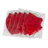 Petite KN95 Protective Mask - Prestige Series - Red (Pack of 5)