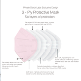 KN95 Protective Mask - Pastel Series - Blush Pink (Pack of 5)