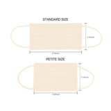 Petite 4-Ply Protective Mask - Pastel Series - Nude (Pack of 10)
