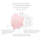 Petite KN95 Protective Mask - Pastel Series - Blush Pink (Pack of 5)