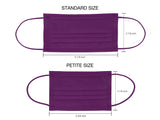 Petite 4-Ply Protective Mask - Prestige Series - Purple (Pack of 10)