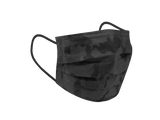 4-Ply Protective Mask - Camo Series - Black (Pack of 50)