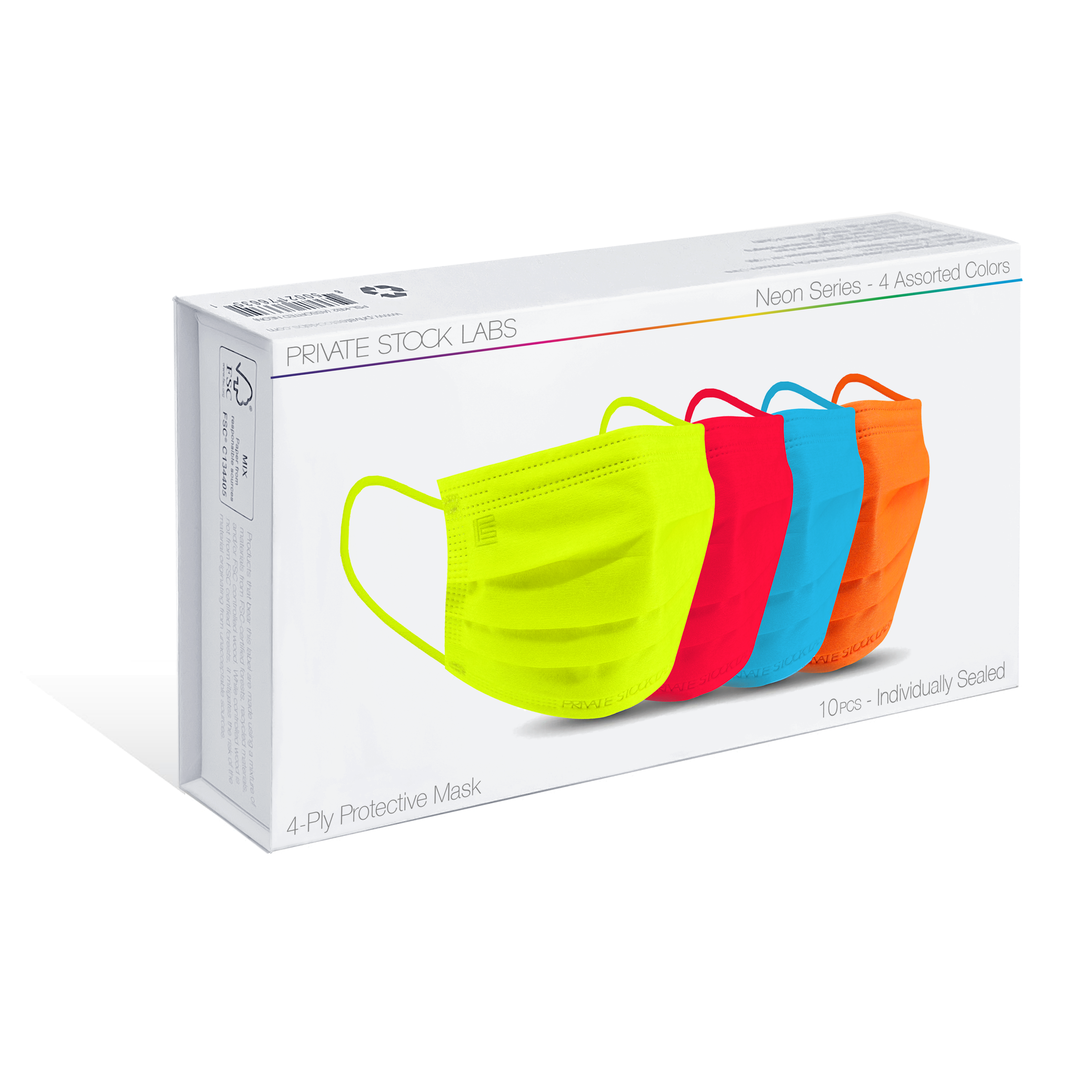 4-Ply Protective Masks – Private Stock Labs