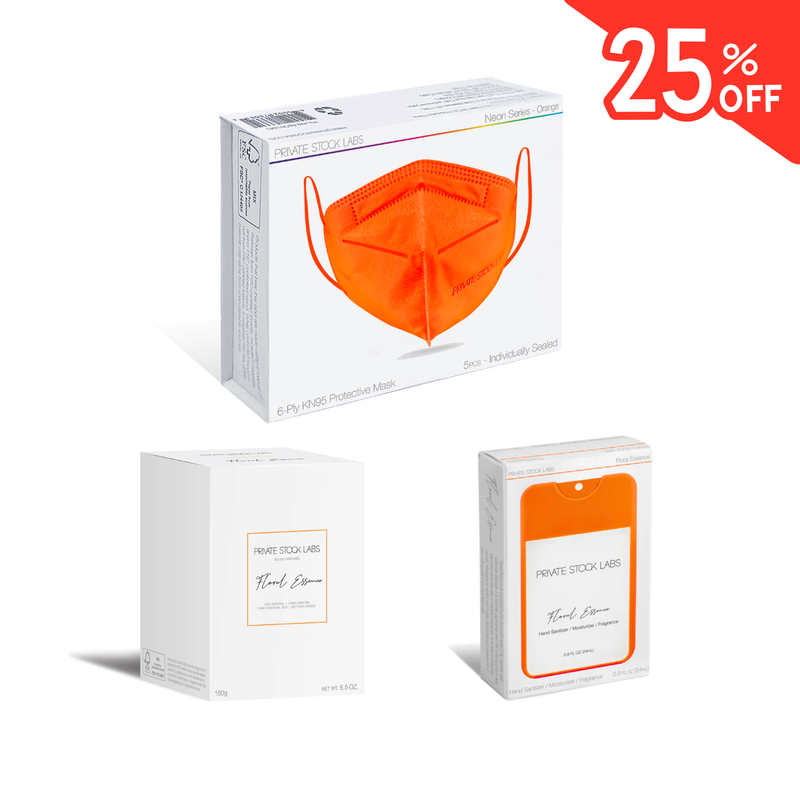 Holiday Wellness Bundle – Neon Orange & Floral Esscence