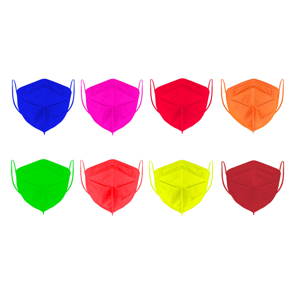 Assorted KN95 Protective Mask Gift Box - Neon Mega Set (Pack of 24)