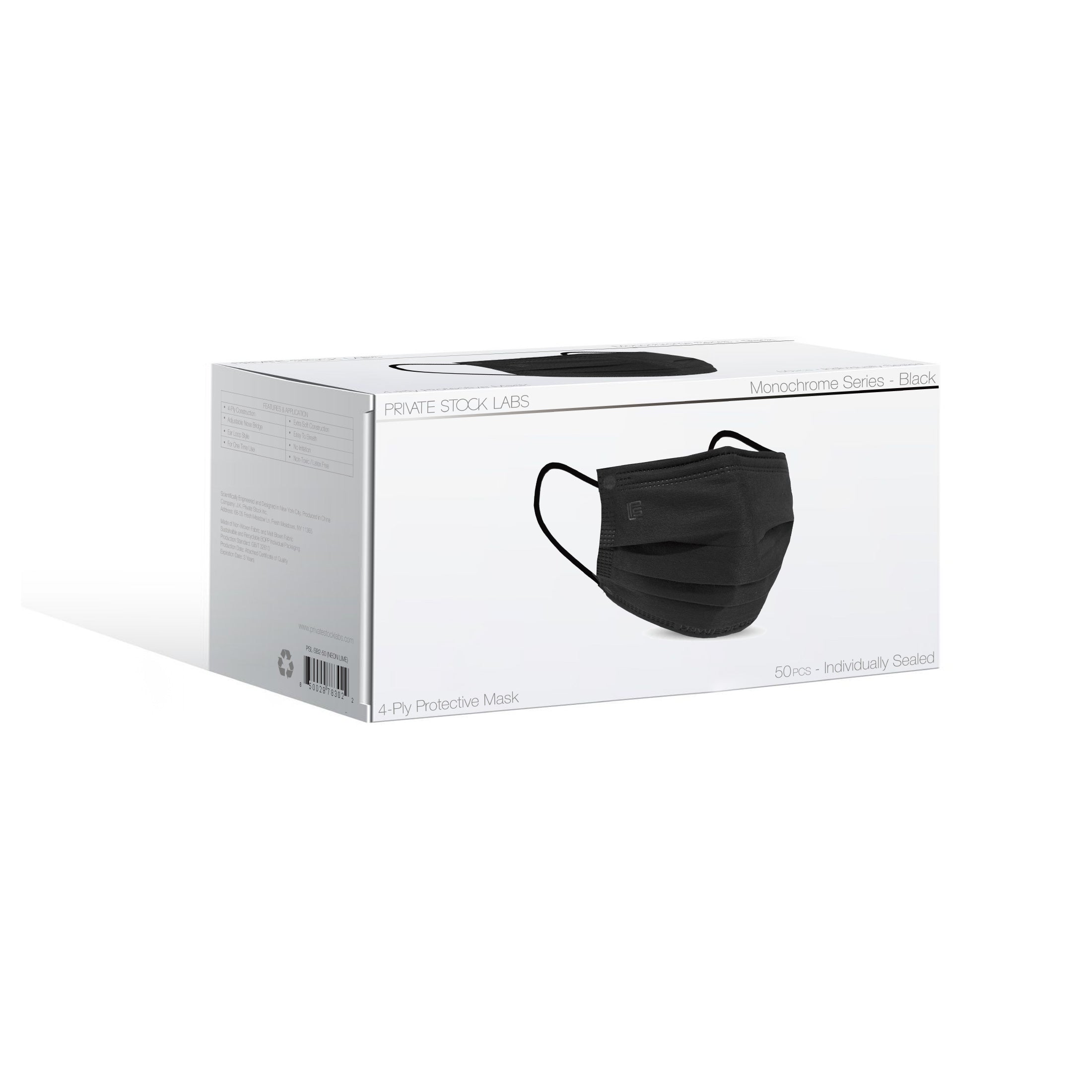 4-Ply Protective Masks – Private Stock Labs