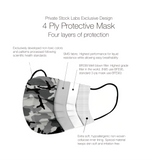 Petite 4-Ply Protective Mask - Camo Series - Grey (Pack of 10)