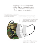 4-Ply Protective Mask - Camo Series - Assorted Set (Pack of 10)
