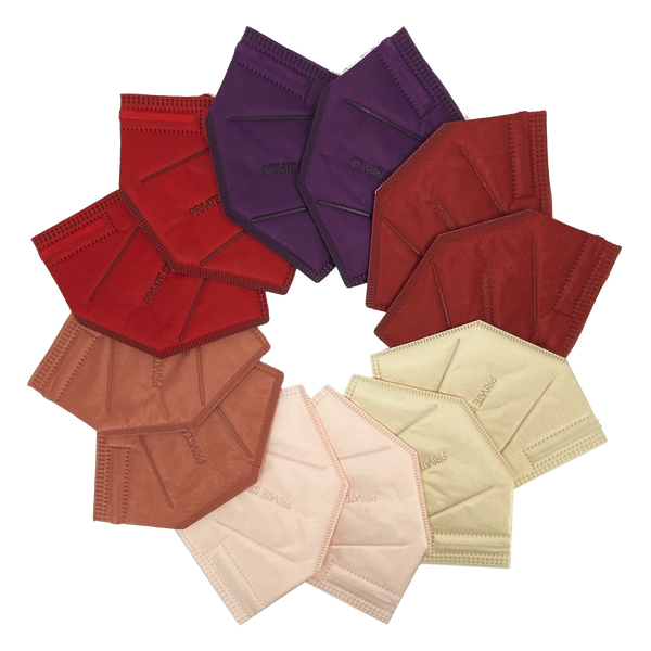 Assorted KN95 Protective Mask Gift Box - Rose Tones (Pack of 12)