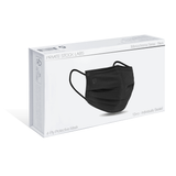 4-Ply Protective Mask - Monochrome Series - Black (Pack of 10)