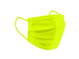 Petite 4-Ply Protective Mask - Neon Series - Lime (Pack of 50)