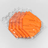 KN95 Protective Mask - Neon Series - Orange (Pack of 5)