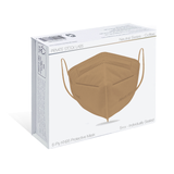 KN95 Protective Mask - Neutral Series - Coffee (Pack of 5)