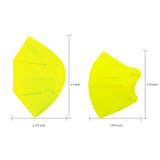 Petite KN95 Protective Mask - Neon Series - Lime (Pack of 5)
