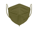 KN95 Protective Mask - Neutral Series - Olive Green (Pack of 5)