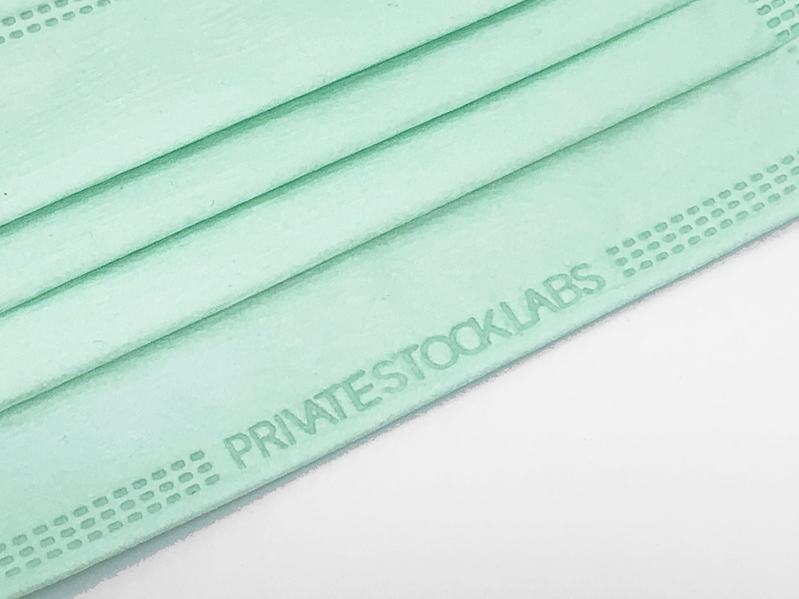 4-Ply Protective Mask - Pastel Series - Mint Green (Pack of 10
